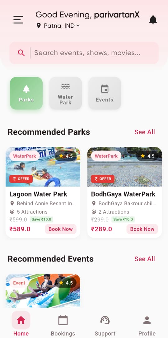 Hamara Ticket Event Booking